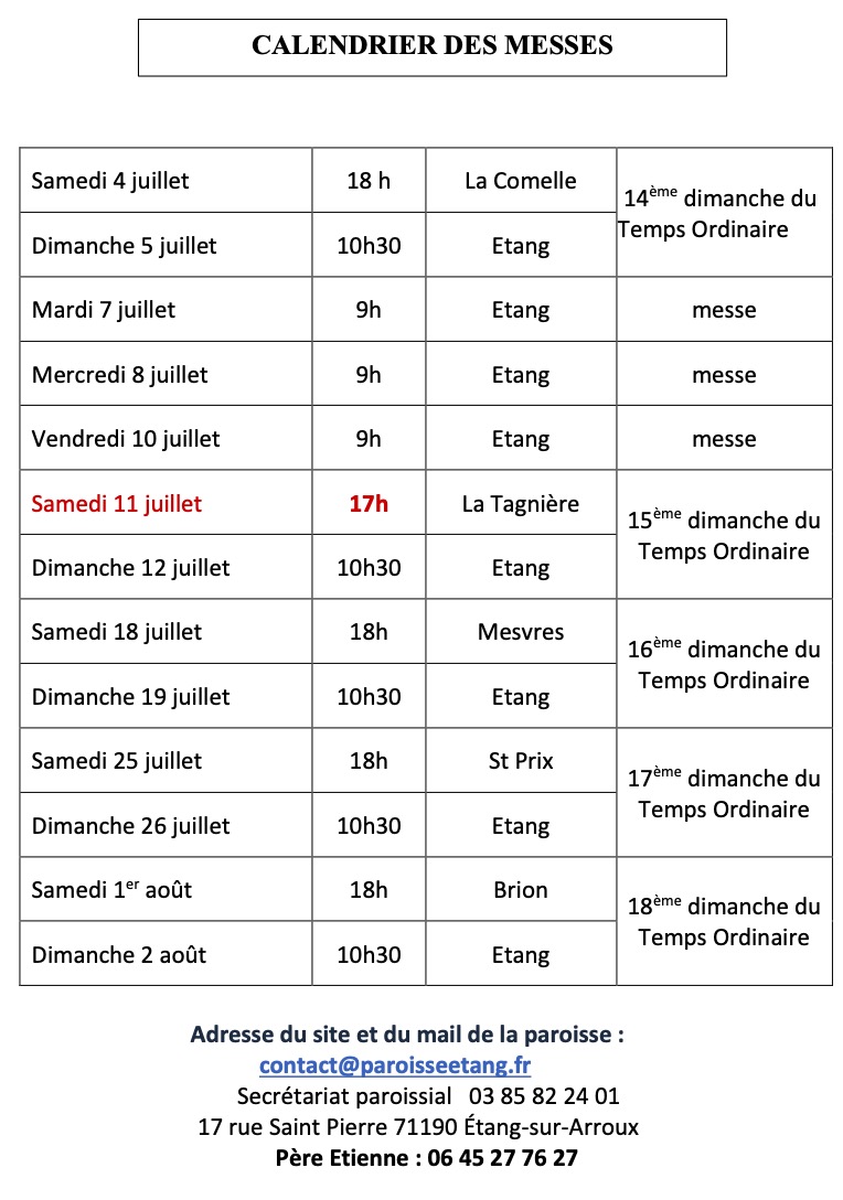 calendrier 04.07.2026