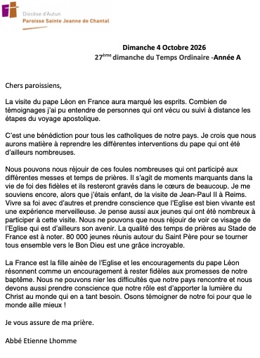 edito 4 octobre 2026